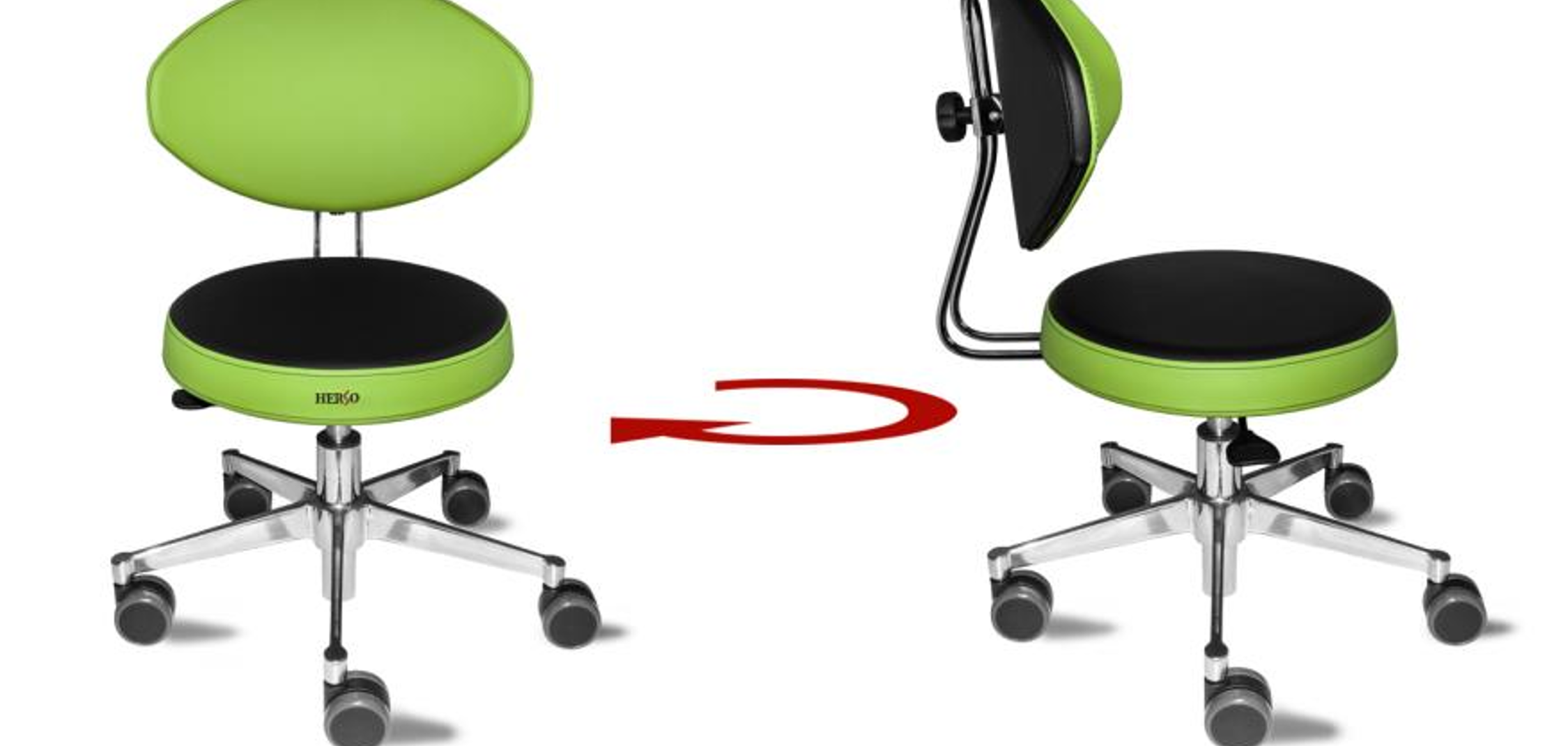 Kaju Kiss – 360° drehbare Sitzfläche